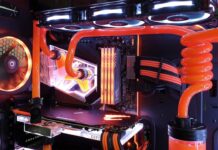 Build PC Gaming AORUS Waterforce Full Custom Water Cooling PC