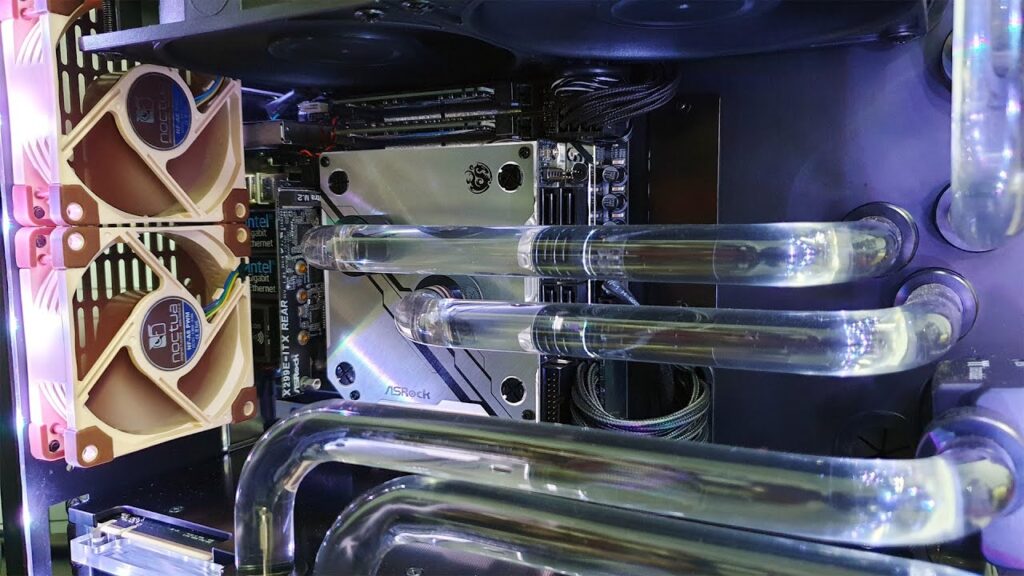 Build PC Gaming Mini ITX i9 9900X + Asrock X299E-ITX Custom Water Cooling Build PC Gaming Mini ITX I9 9900X Asrock X299E ITX Custom Water Cooling 1024x576