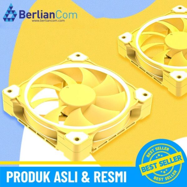 ID-COOLING IDCOOLING ZF-12025 Pastel Lemon Yellow 120mm PWM Fan