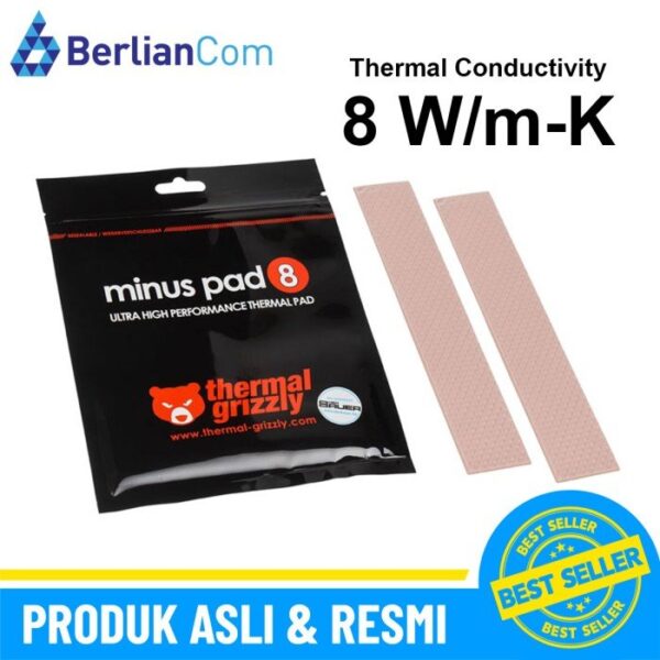 Thermal Grizzly Minus Pad 8 Thermal Pad 120x20x1mm ( 2 PCS PER PACK )