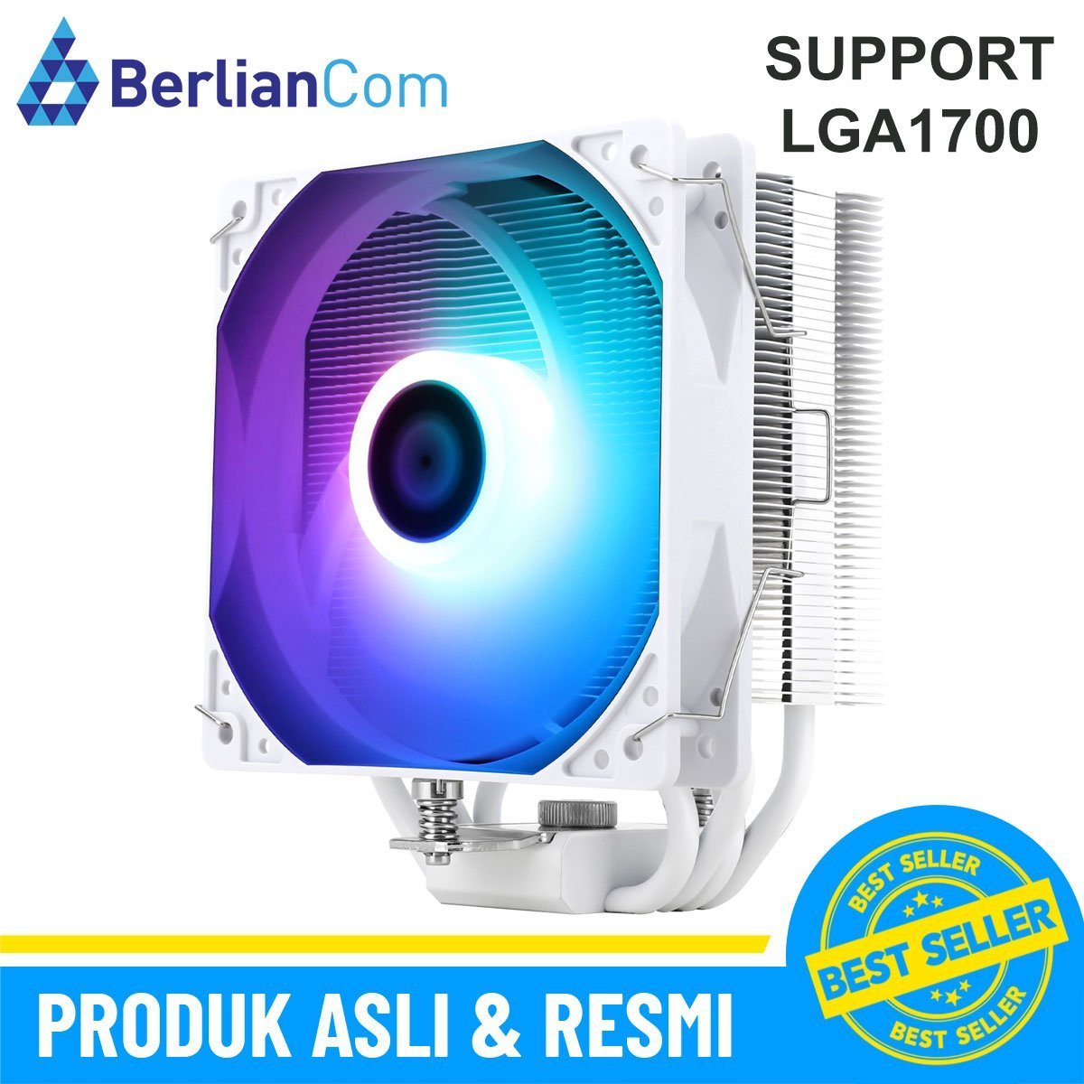 JUAL THERMALRIGHT Assassin X 120 Refined SE WHITE ARGB CPU Cooler Intel AMD  - BerlianCom Toko Komputer Online Indonesia