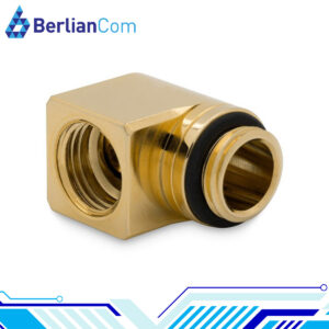 EKWB EK Quantum Torque Micro Rotary 90 - Gold Fitting Computer Custom Water Cooling
