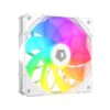 ID-COOLING TF-12025 PRO ARGB REVERSE WHITE 120mm PWM Fan - Image 2