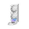 ID-COOLING DX240 MAX WHITE AIO CPU Liquid Water Cooling Cooler 240mm Intel AMD  (38mm Radiator) - Image 3