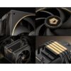 ID-COOLING FROZN A410 GDL Gold Black CPU Cooler 4 Heatpipe Intel AMD - Image 4