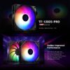 ID-COOLING TF-12025 PRO ARGB 120mm PWM Fan - Image 2