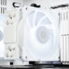 ID-COOLING TF-12025 PRO SW WHITE LED 120mm PWM Fan - Image 3