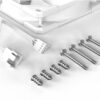 ID-COOLING TF-12025 PRO SW WHITE LED 120mm PWM Fan - Image 4