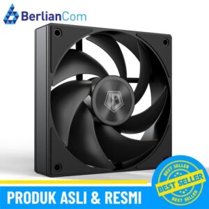 ID-COOLING AF-1230-K 120mm Black PWM Fan (Tebal Fan 30mm) Static Pressure