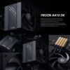 ID-COOLING FROZN A410 DK BLACK Dual Fan CPU Cooler 4 Heatpipe Intel AMD - Image 2