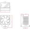 ID-COOLING FROZN A400 ARGB CPU Cooler 4 Heatpipe Intel AMD - Image 8