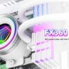 ID-COOLING FX360 INF ARGB WHITE AIO CPU Liquid Water Cooling Cooler 360mm Intel AMD - Image 6