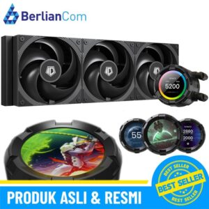 ID-COOLING SL360 PRO SE SPACE w/ LCD Display AIO CPU Liquid Water Cooling Cooler 360mm Intel AMD