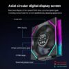 JUNGLE LEOPARD INTERSTELLAR V4 DIGITAL ARGB BLACK Infinity Infinite Mirror 120mm PWM BLOCK UNI Fan TRIPLE PACK - Image 2