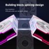 JUNGLE LEOPARD INTERSTELLAR V4 DIGITAL ARGB WHITE Infinity Infinite Mirror 120mm PWM BLOCK UNI Fan TRIPLE PACK - Image 3
