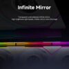 JUNGLE LEOPARD INTERSTELLAR V4 DIGITAL ARGB WHITE Infinity Infinite Mirror 120mm PWM BLOCK UNI Fan TRIPLE PACK - Image 4