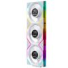 JUNGLE LEOPARD INTERSTELLAR V4 DIGITAL ARGB WHITE Infinity Infinite Mirror 120mm PWM BLOCK UNI Fan TRIPLE PACK - Image 7