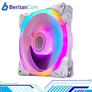 JUNGLE LEOPARD MK120 ARGB WHITE Double Sided Ring Led 120mm PWM Fan