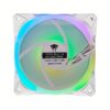 JUNGLE LEOPARD MK120 ARGB WHITE Double Sided Ring Led 120mm PWM Fan - Image 3
