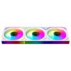 JUNGLE LEOPARD INTERSTELLAR V2 ARGB WHITE REVERSE Infinity Infinite Mirror 120mm PWM BLOCK UNI Fan TRIPLE PACK - Image 7
