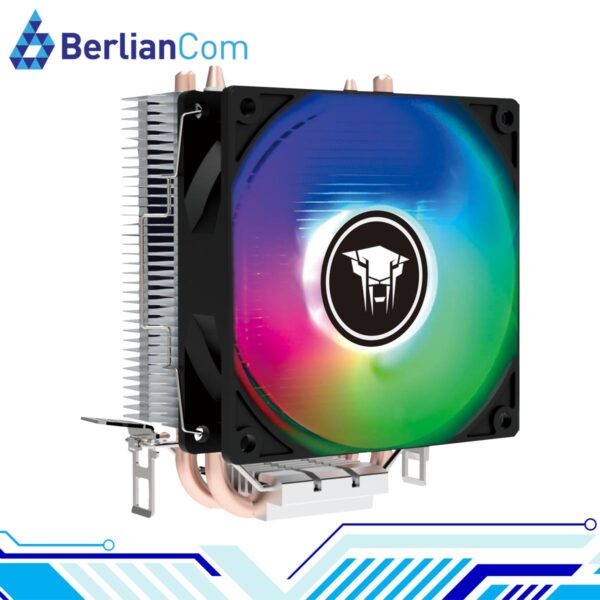 JUNGLE LEOPARD A200 PLUS ARGB RAINBOW CPU Cooler 2 Heatpipe Intel AMD