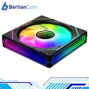 JUNGLE LEOPARD Prism 6 PRO ARGB BLACK Three Sided Infinity Infinite Mirror 120mm PWM Fan