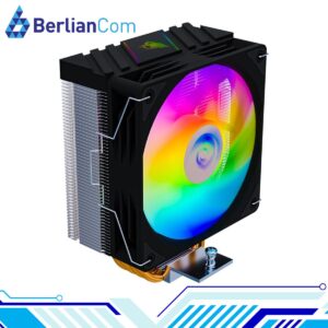 JUNGLE LEOPARD K400 ARGB RAINBOW BLACK CPU Cooler 4 Heatpipe INTEL LGA