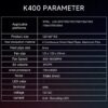JUNGLE LEOPARD K400 ARGB RAINBOW BLACK CPU Cooler 4 Heatpipe INTEL LGA - Image 4