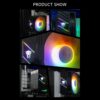 JUNGLE LEOPARD K400 ARGB RAINBOW BLACK CPU Cooler 4 Heatpipe INTEL LGA - Image 9