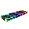 JUNGLE LEOPARD INTERSTELLAR V3 ARGB BLACK FORWARD REVERSE Infinity Infinite Mirror 120mm PWM BLOCK UNI Fan TRIPLE PACK - Image 2
