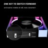JUNGLE LEOPARD INTERSTELLAR V3 ARGB BLACK FORWARD REVERSE Infinity Infinite Mirror 120mm PWM BLOCK UNI Fan TRIPLE PACK - Image 4