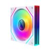 JUNGLE LEOPARD Prism 4 Ultra ARGB WHITE Infinity Two Sided Infinite Mirror 120mm PWM Fan - Image 8