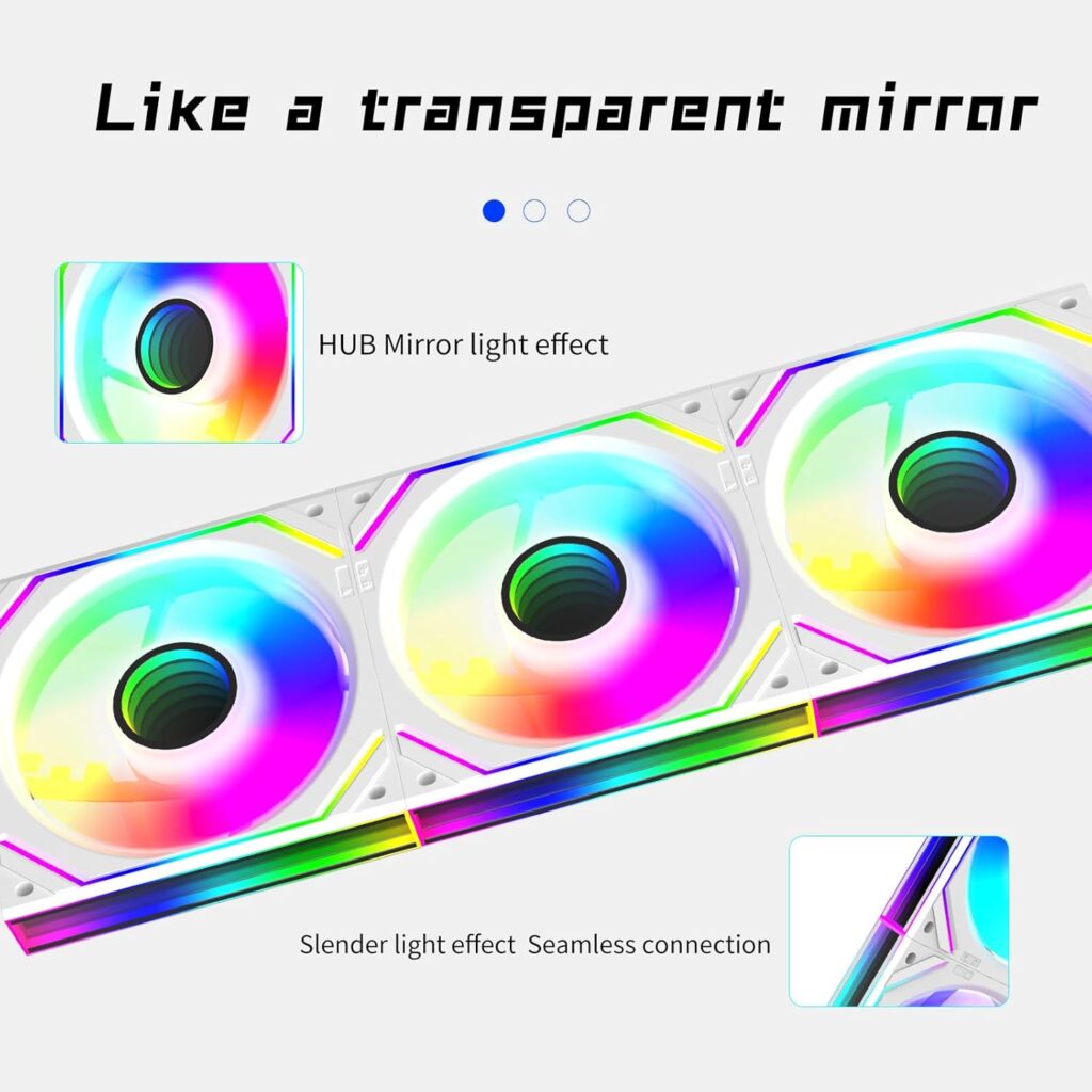 Fan Invinite Mirror JUNGLE LEOPARD INTERSTELLAR V2 ARGB WHITE Infinity Infinite Mirror ...