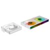 JUNGLE LEOPARD INTERSTELLAR V2 ARGB WHITE Infinity Infinite Mirror 120mm PWM BLOCK UNI Fan TRIPLE PACK - Image 8