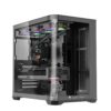 JUNGLE LEOPARD AC-01 BLACK Curved Glass ATX Gaming PC Case Casing Komputer - Image 2