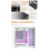 JUNGLE LEOPARD AC-01 BLACK Curved Glass ATX Gaming PC Case Casing Komputer - Image 5