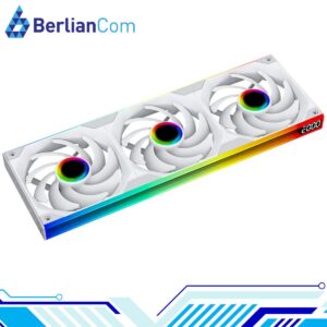 JUNGLE LEOPARD STARLINK 360 DIGITAL ARGB WHITE Infinite Infinity Mirror 360mm PWM Fan Integrated Single Frame