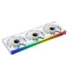 JUNGLE LEOPARD STARLINK 360 DIGITAL ARGB WHITE Infinite Infinity Mirror 360mm PWM Fan Integrated Single Frame - Image 2