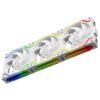 JUNGLE LEOPARD STARLINK 360 DIGITAL ARGB WHITE Infinite Infinity Mirror 360mm PWM Fan Integrated Single Frame - Image 9