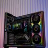 JUNGLE LEOPARD Pro Flow 360 ARGB BLACK w/ 5.5" HD LCD Display CPU AIO Liquid Water Cooling Cooler 360mm Intel AMD - Image 9