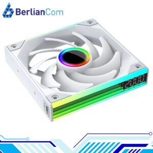 JUNGLE LEOPARD STARLINK 120 DIGITAL ARGB WHITE Infinite Infinity Mirror 120mm PWM Fan Integrated Single Frame