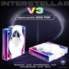 JUNGLE LEOPARD INTERSTELLAR V3 ARGB WHITE FORWARD REVERSE Infinity Infinite Mirror 120mm PWM BLOCK UNI Fan TRIPLE PACK - Image 8