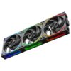 JUNGLE LEOPARD INTERSTELLAR S30 MAGNETIC ARGB BLACK Infinity Infinite Mirror 120mm PWM BLOCK UNI Fan TRIPLE PACK - Image 9