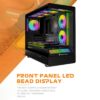 JUNGLE LEOPARD MS-01 WHITE Micro ATX Gaming PC Case Casing Komputer MATX - Image 7