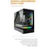 JUNGLE LEOPARD MS-01 WHITE Micro ATX Gaming PC Case Casing Komputer MATX - Image 8