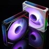 JUNGLE LEOPARD Prism 6 PRO ARGB BLACK REVERSE Three Sided Infinity Infinite Mirror 120mm PWM Fan - Image 7