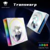 JUNGLE LEOPARD TRANSWARP 12 ARGB WHITE Ring LED Infinite Infinity Mirror 120mm PWM Fan - Image 3