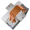 JUNGLE LEOPARD KF420E-DGT DIGITAL ARGB RAINBOW WHITE CPU Cooler 4 Heatpipe Intel AMD - Image 5