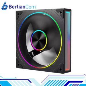 JUNGLE LEOPARD TRANSWARP 12 ARGB BLACK Ring LED Infinite Infinity Mirror 120mm PWM Fan