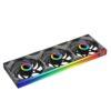 JUNGLE LEOPARD STARLINK 360 DIGITAL ARGB BLACK Infinite Infinity Mirror 360mm PWM Fan Integrated Single Frame - Image 2